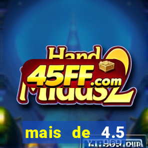 mais de 4.5 escanteios o que significa